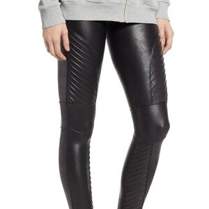 SPANX Moto Faux Leather Leggings